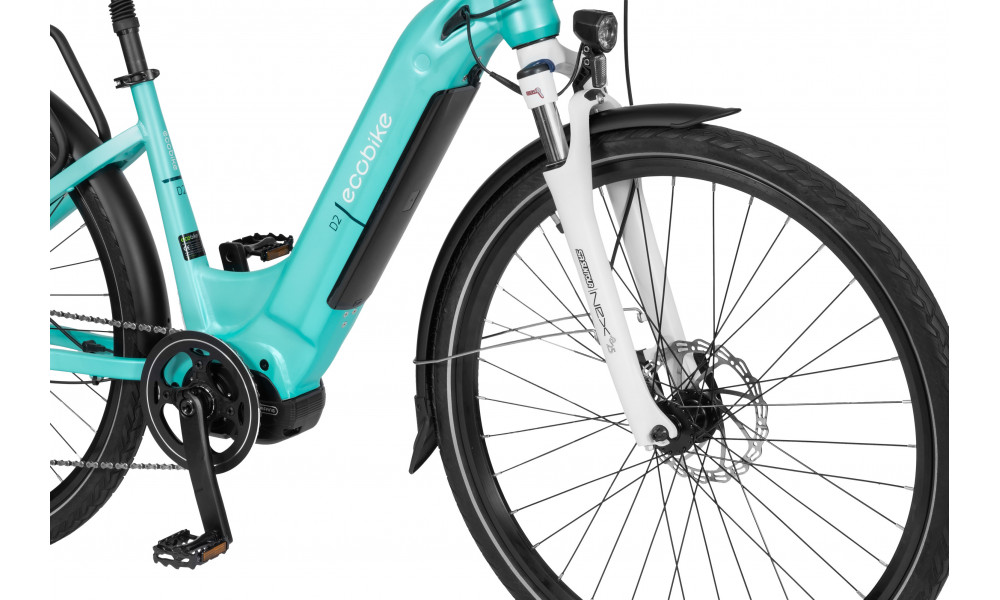 Sähköpyörä Ecobike D2 City Menthol 672Wh - 2