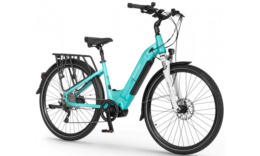 Sähköpyörä Ecobike D2 City Menthol 672Wh - 3