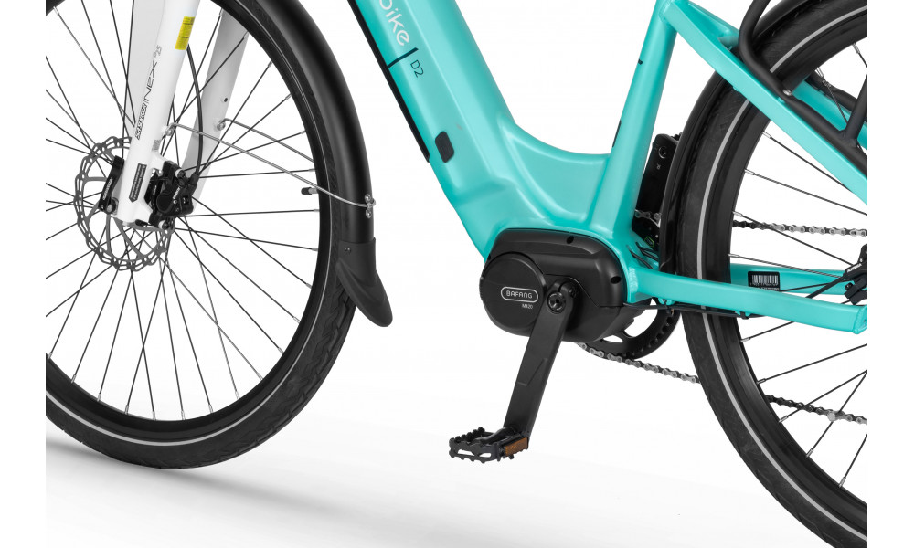 Sähköpyörä Ecobike D2 City Menthol 672Wh - 8