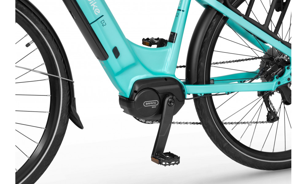 Sähköpyörä Ecobike D2 City Menthol 672Wh - 10