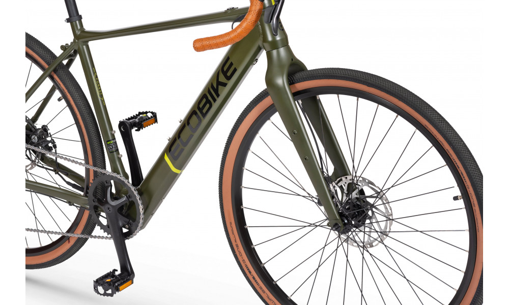 Sähköpyörä Ecobike Forest Plus 10 + 7 Ah 601WH - 2