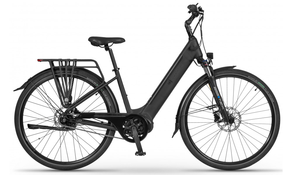 Sähköpyörä Ecobike LX Black 672Wh - 1