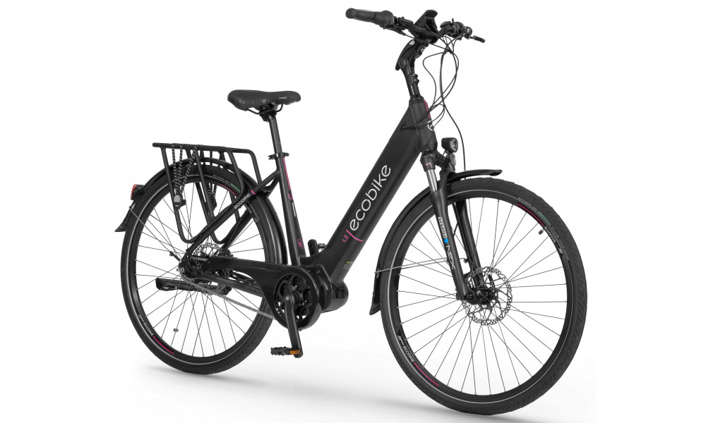 Sähköpyörä Ecobike LX Black V2 556.8Wh - 3