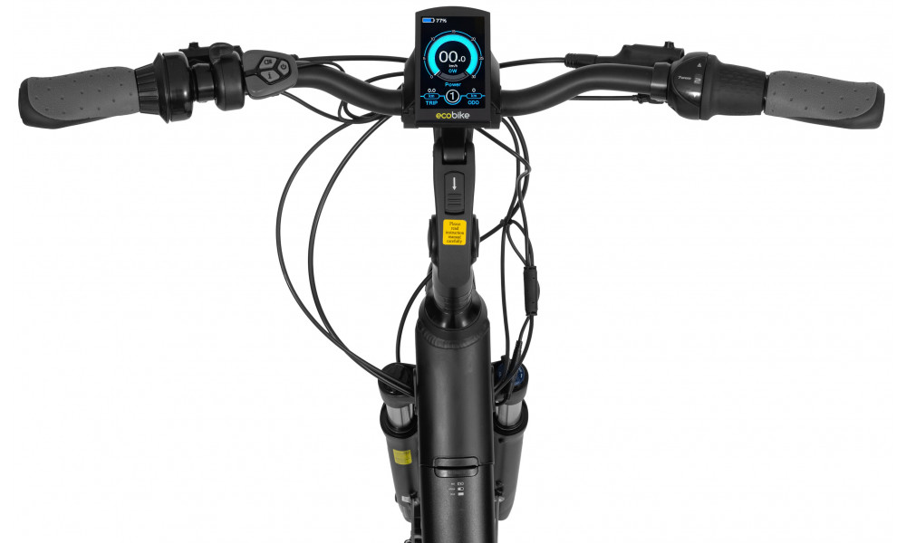 Sähköpyörä Ecobike LX Black V2 672Wh - 6