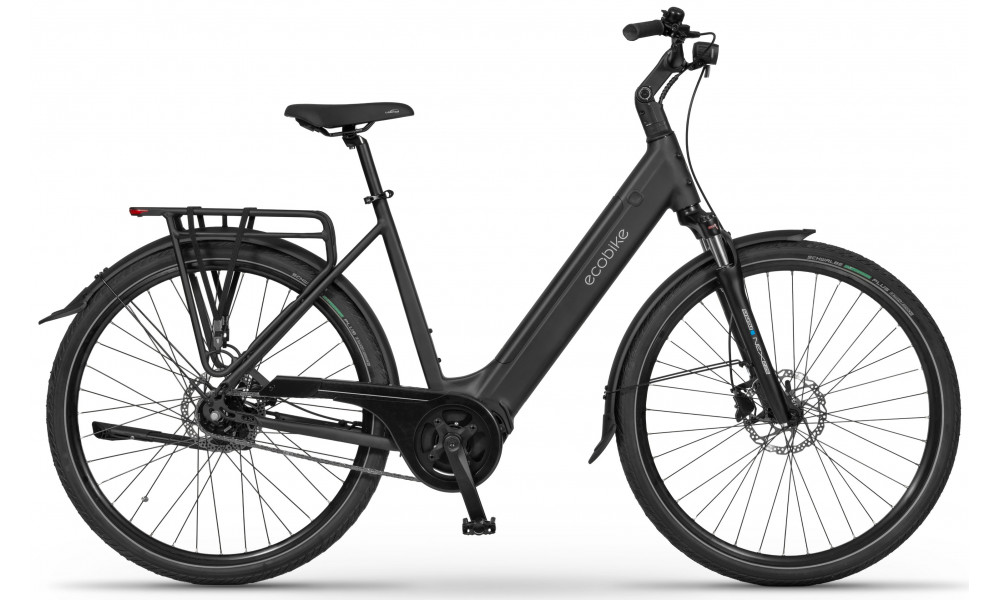 Sähköpyörä Ecobike LX100 Automatic Black 630Wh - 1