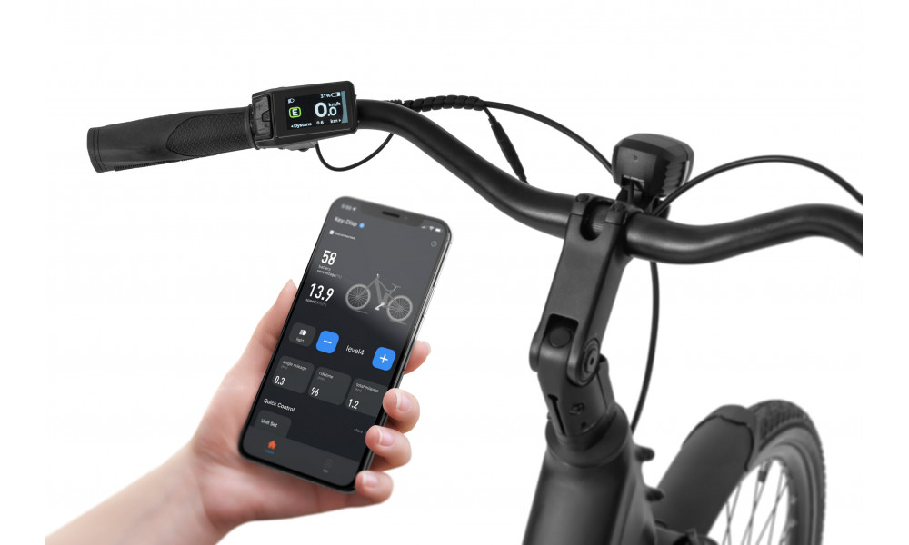 Sähköpyörä Ecobike LX100 Automatic Black 630Wh - 5