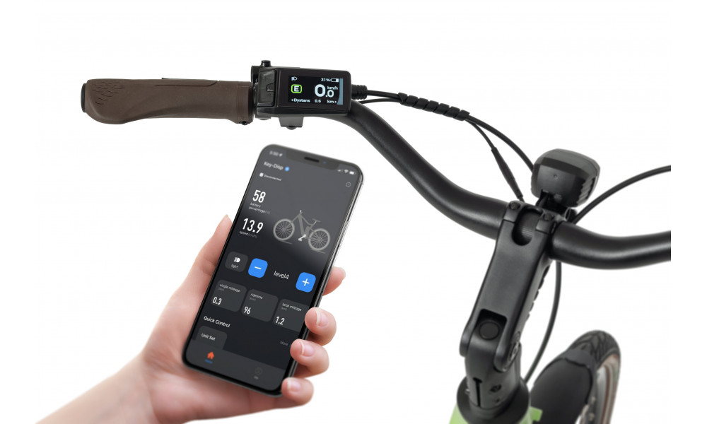 Sähköpyörä Ecobike LX100 Automatic Green 504Wh - 5