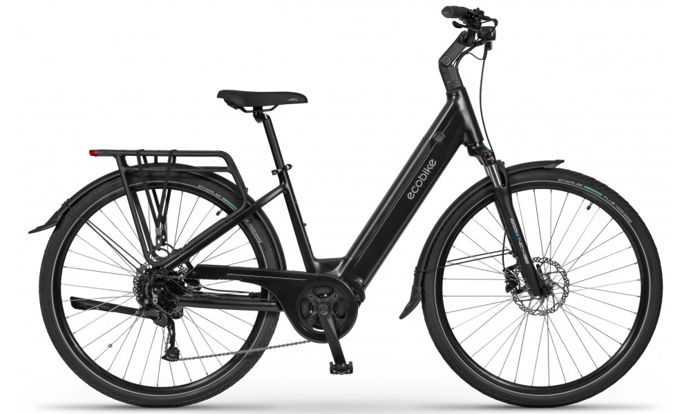 Sähköpyörä Ecobike LX100 Black V2 504Wh - 1