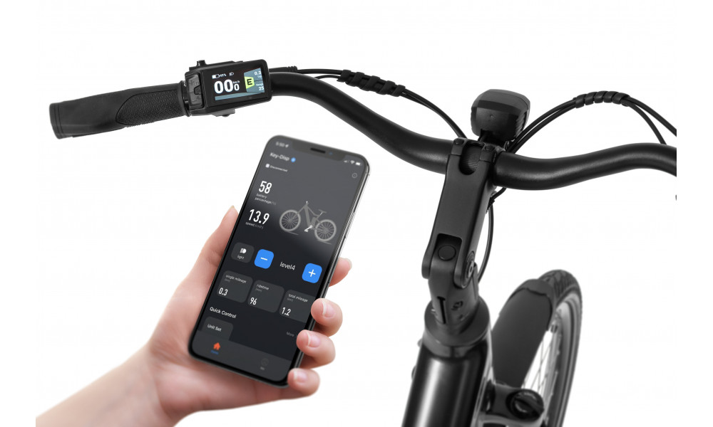 Sähköpyörä Ecobike LX100 Black V2 504Wh - 4