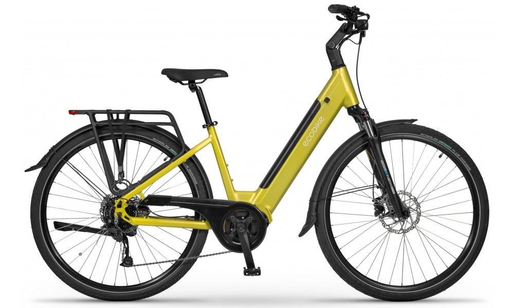 Sähköpyörä Ecobike LX100 Lime V2 630Wh - 1