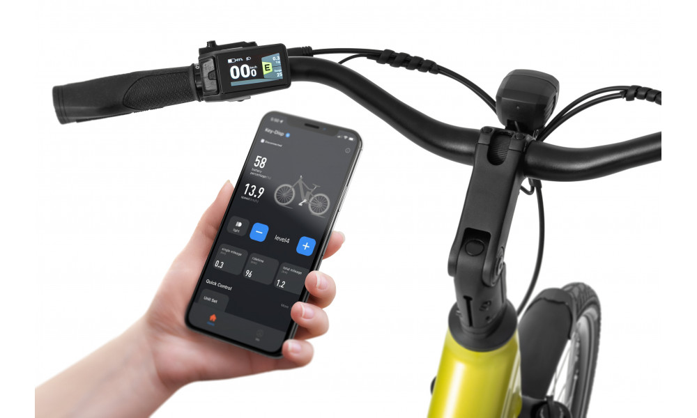 Sähköpyörä Ecobike LX100 Lime V2 630Wh - 4