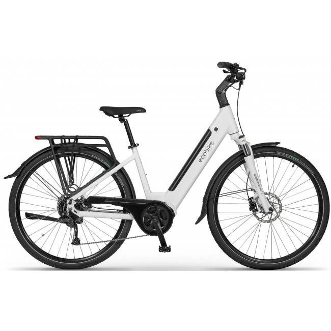 Sähköpyörä Ecobike LX100 White V2 630Wh