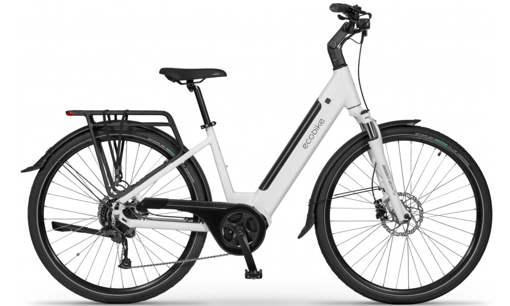 Sähköpyörä Ecobike LX100 White V2 630Wh - 1