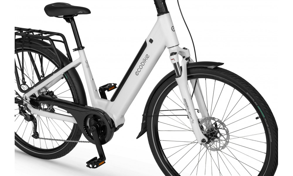 Sähköpyörä Ecobike LX100 White V2 630Wh - 3