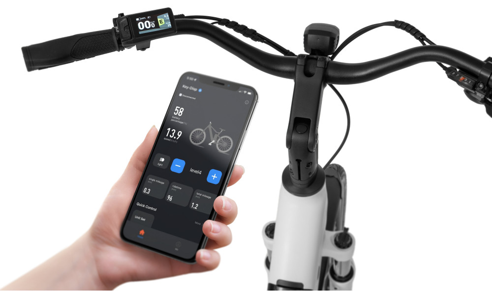 Sähköpyörä Ecobike LX100 White V2 630Wh - 4