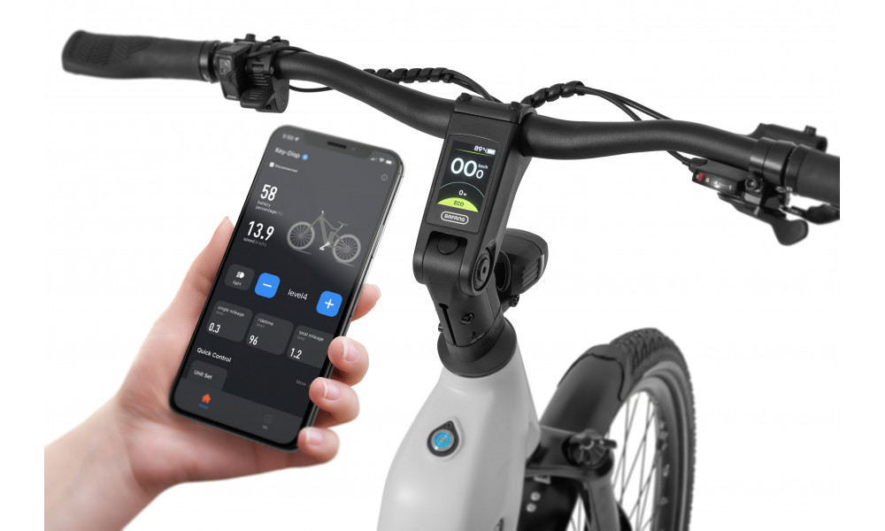 Sähköpyörä Ecobike LX300 White V3 900Wh - 4