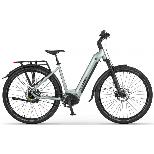 Sähköpyörä Ecobike LX400 Arctic Silver 900Wh