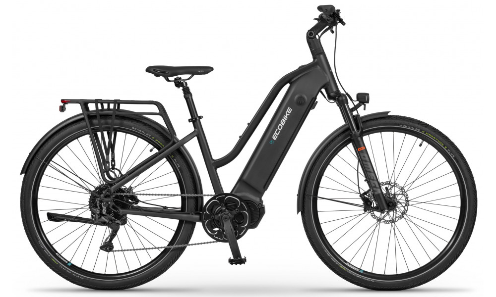 Sähköpyörä Ecobike LX500 Graphite 720Wh - 1