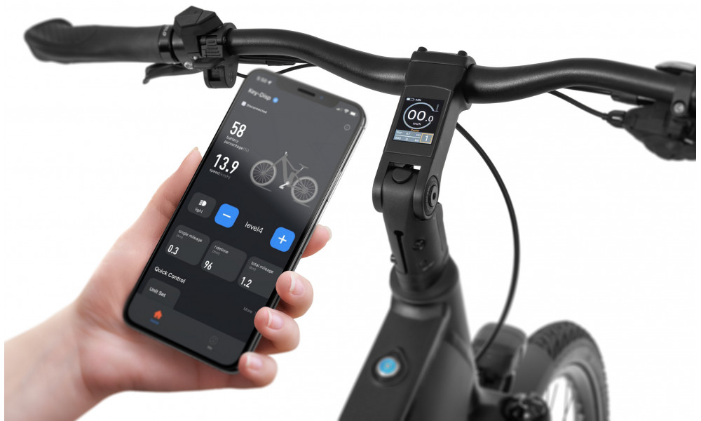 Sähköpyörä Ecobike MX500 Graphite 720Wh - 11