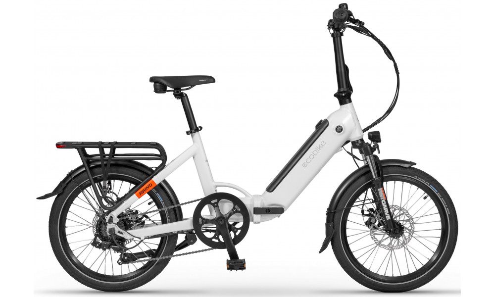 Sähköpyörä Ecobike Rhino Arctic White 504Wh - 1