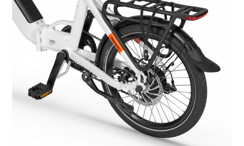 Sähköpyörä Ecobike Rhino Arctic White 504Wh - 13