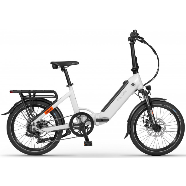 Sähköpyörä Ecobike Rhino Arctic White 630Wh