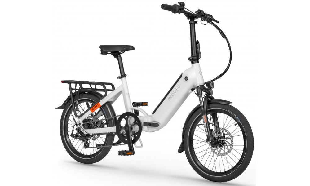 Sähköpyörä Ecobike Rhino Arctic White 630Wh - 6