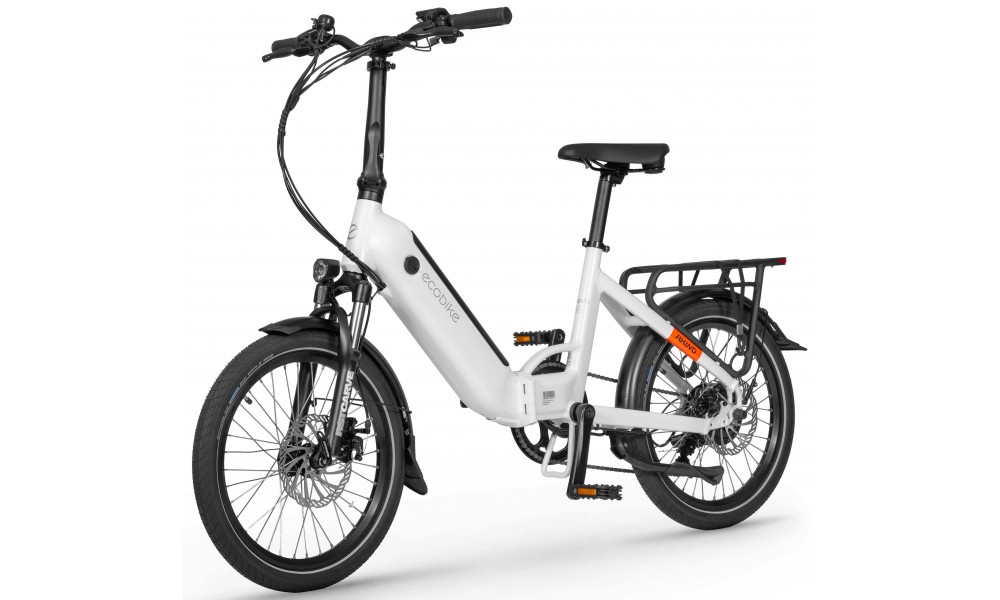 Sähköpyörä Ecobike Rhino Arctic White 630Wh - 7