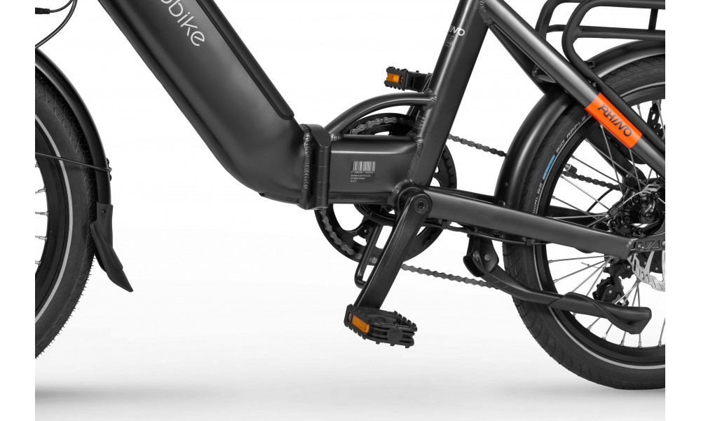 Sähköpyörä Ecobike Rhino Black 504Wh - 2