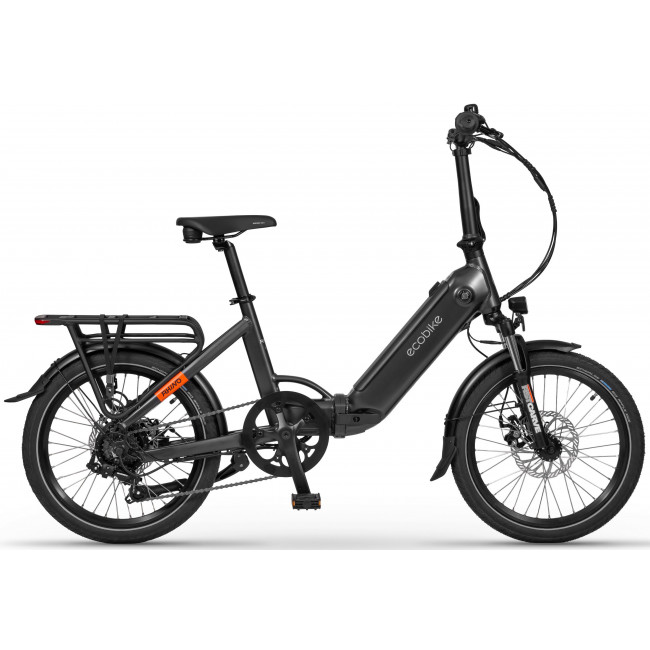 Sähköpyörä Ecobike Rhino Black 630Wh