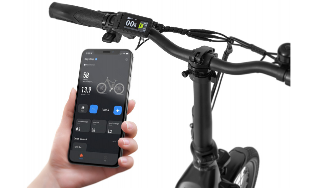 Sähköpyörä Ecobike Rhino Black 630Wh - 4