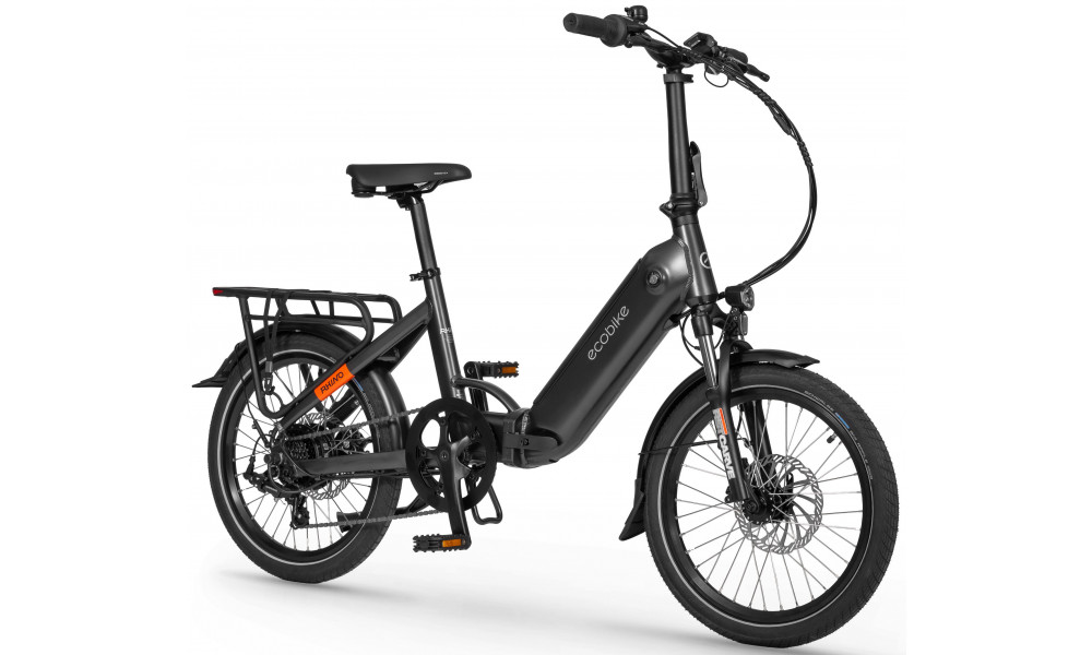 Sähköpyörä Ecobike Rhino Black 630Wh - 5