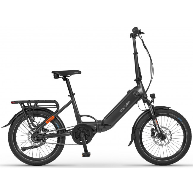 Sähköpyörä Ecobike Rhino Cruise Black 504Wh