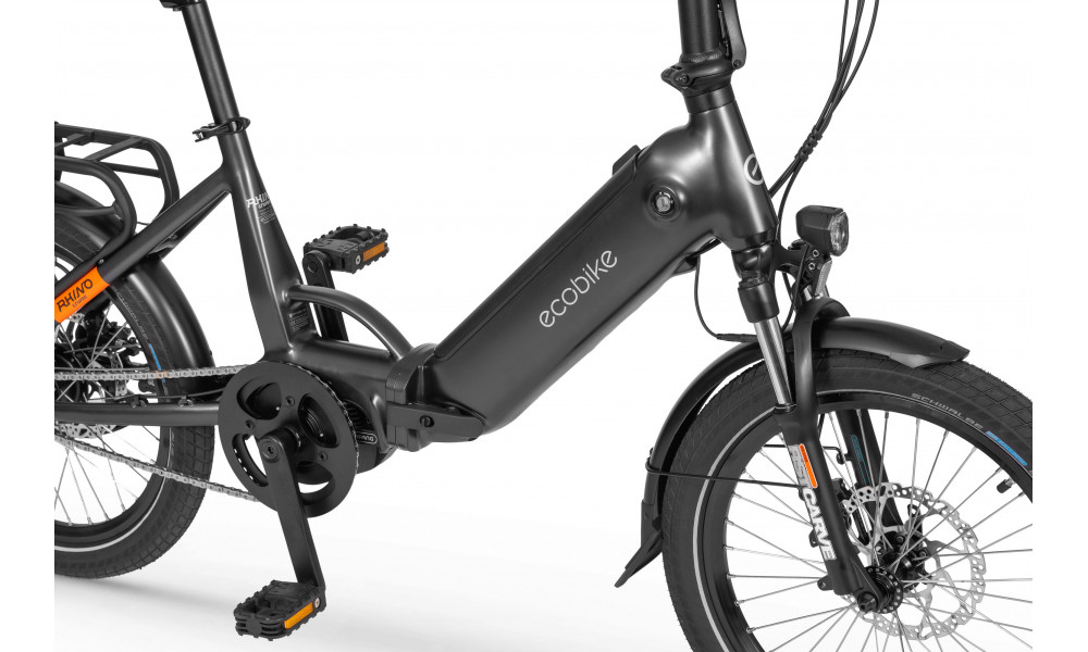 Sähköpyörä Ecobike Rhino Cruise Black 504Wh - 2