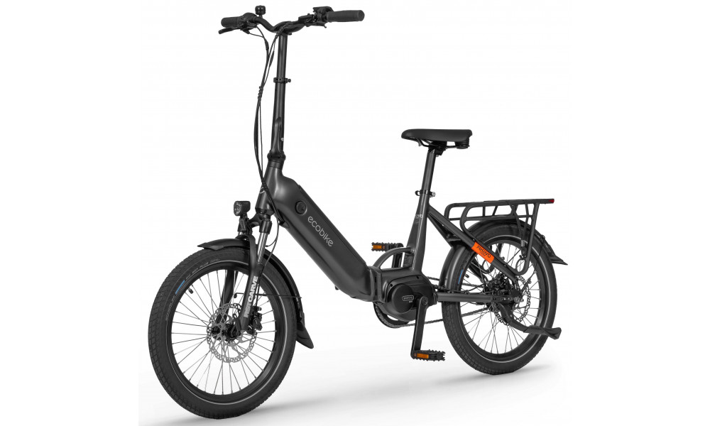 Sähköpyörä Ecobike Rhino Cruise Black 504Wh - 8