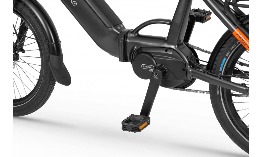 Sähköpyörä Ecobike Rhino Cruise Black 504Wh - 12