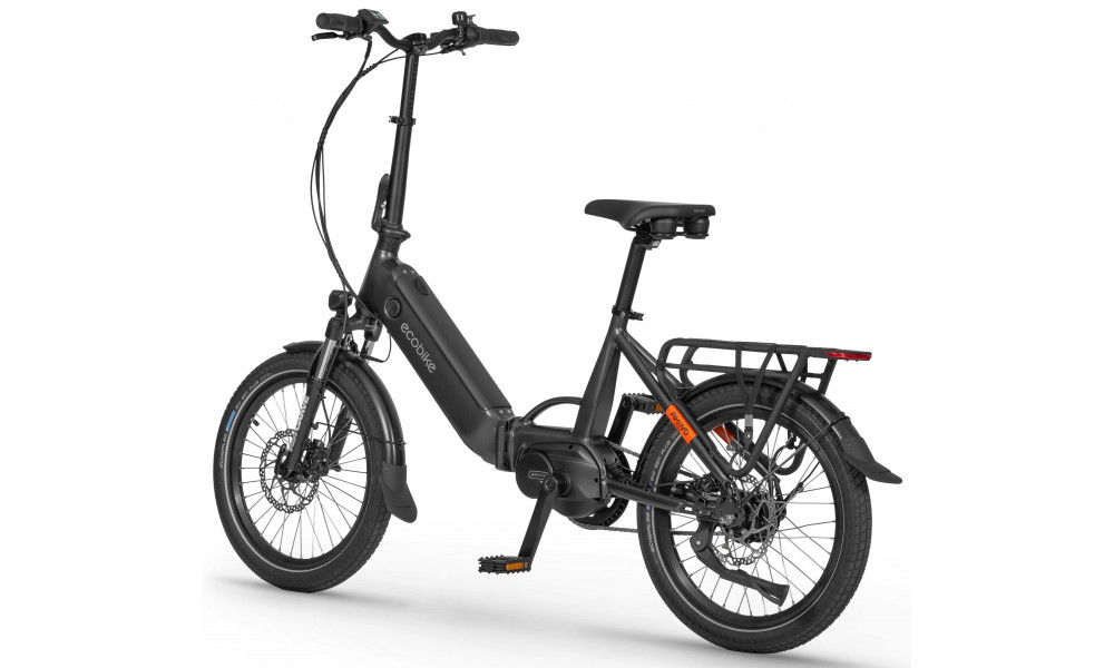 Sähköpyörä Ecobike Rhino Cruise Black 630Wh - 4
