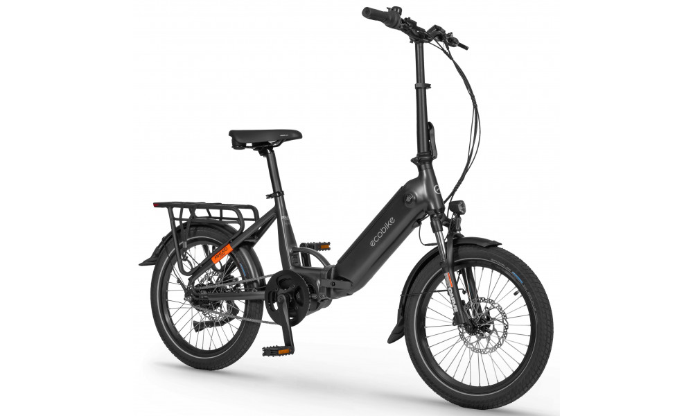 Sähköpyörä Ecobike Rhino Cruise Black 630Wh - 7