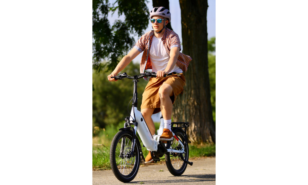 Sähköpyörä Ecobike Rhino Cruise White 504Wh - 32