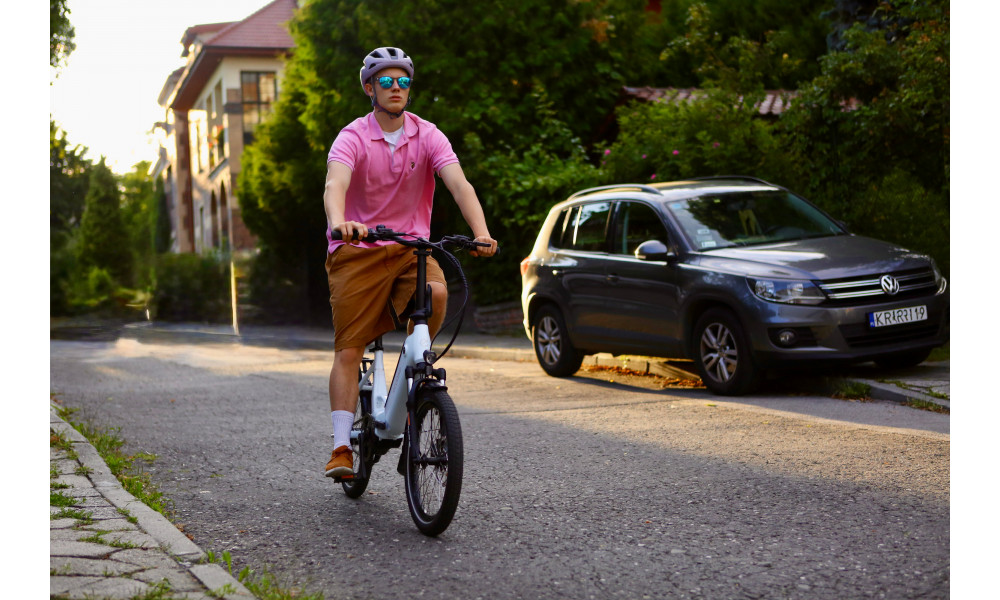 Sähköpyörä Ecobike Rhino Cruise White 504Wh - 39