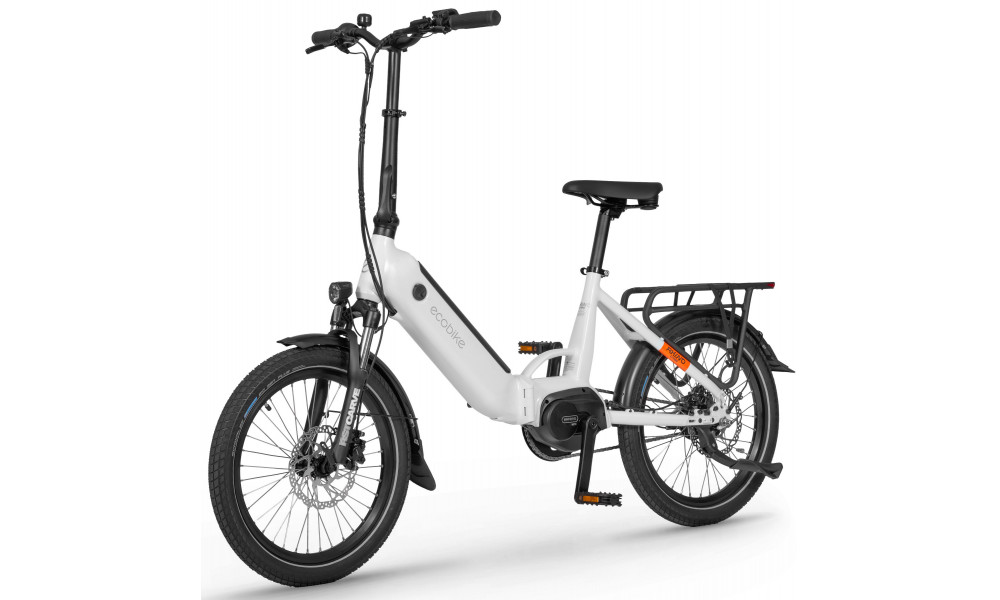 Sähköpyörä Ecobike Rhino Cruise White 504Wh - 47