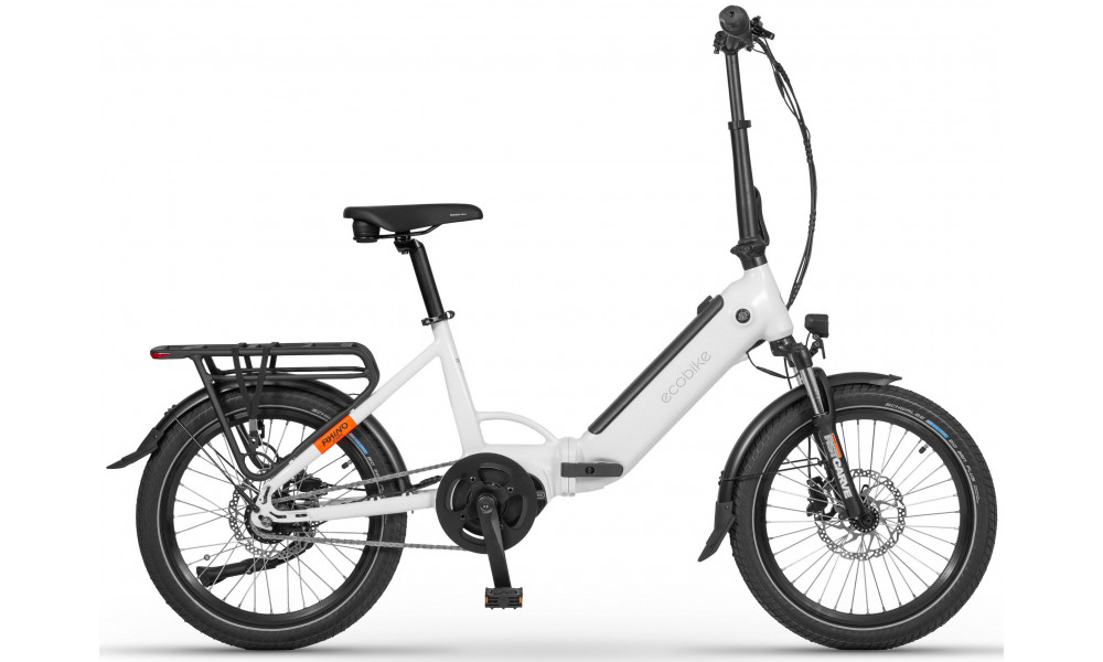 Sähköpyörä Ecobike Rhino Cruise White 630Wh - 1