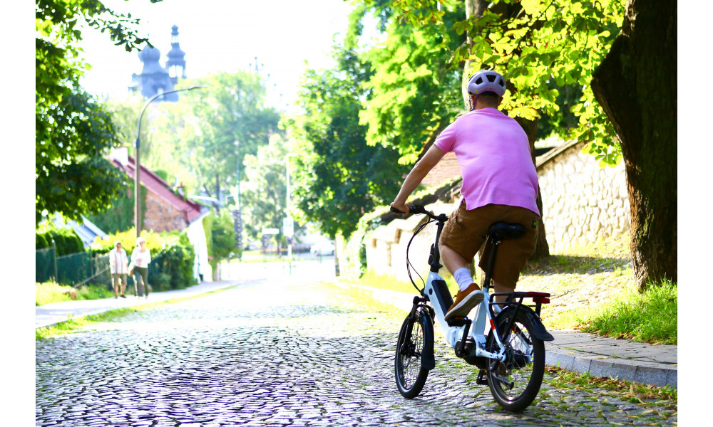 Sähköpyörä Ecobike Rhino Cruise White 630Wh - 12
