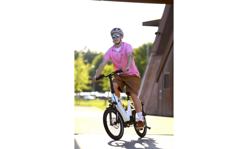 Sähköpyörä Ecobike Rhino Cruise White 630Wh - 46