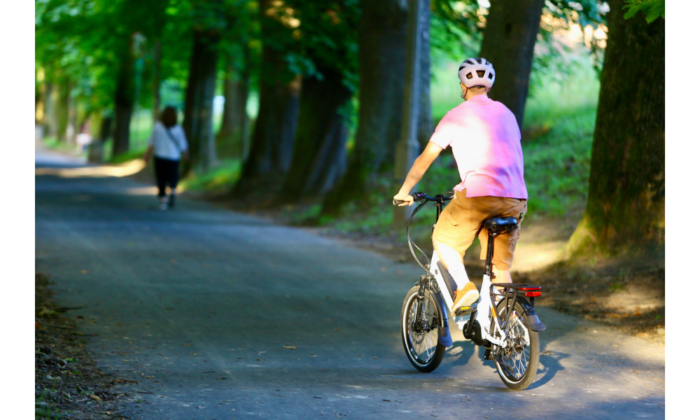 Sähköpyörä Ecobike Rhino Cruise White 630Wh - 48