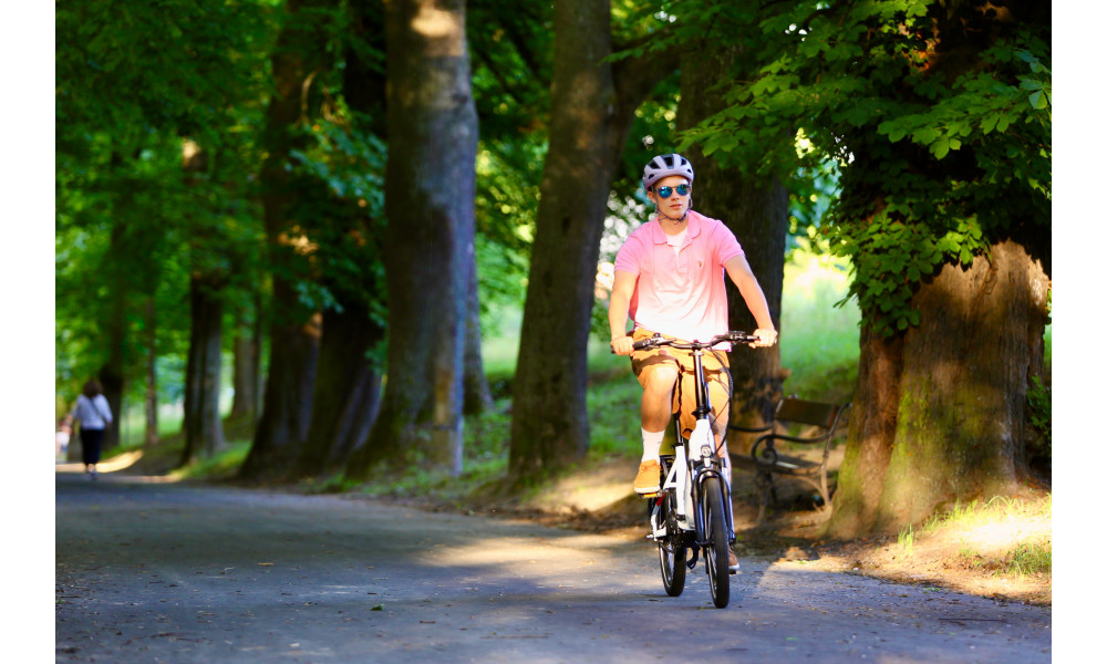 Sähköpyörä Ecobike Rhino Cruise White 630Wh - 49