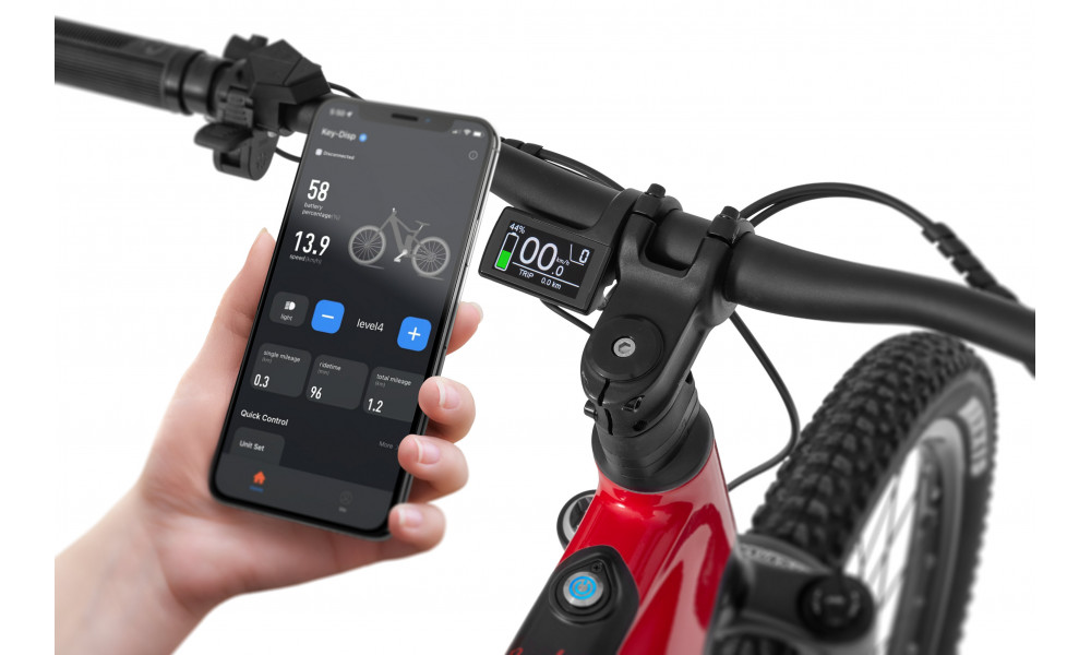 Sähköpyörä Ecobike RX500 Max Red 960Wh - 3