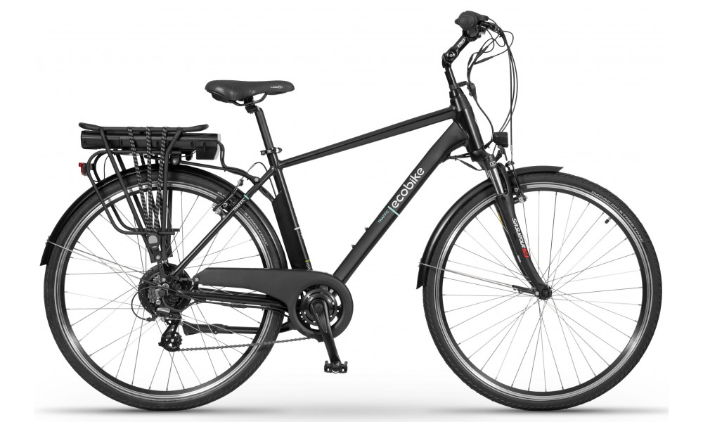 Sähköpyörä Ecobike Traffic 28 M Black 468Wh - 1