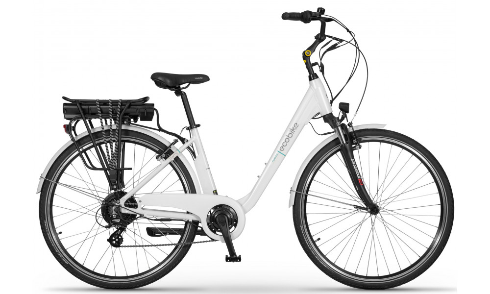 Sähköpyörä Ecobike Traffic White 630Wh - 1