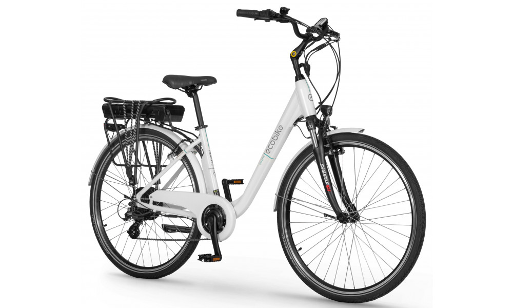 Sähköpyörä Ecobike Traffic White 630Wh - 4